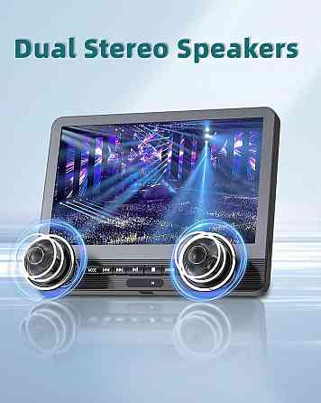 УЦІНКА! Портативний DVD-плеєр DVD USB-плеєр DESOBRY 12,5" Дніпро