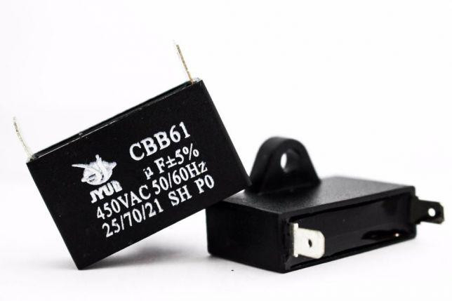 Конденсатор CBB-61 4 mkf - 630 VAC (±5%) 47x19x33 JYUL (Клеми) Полтава - фото 1