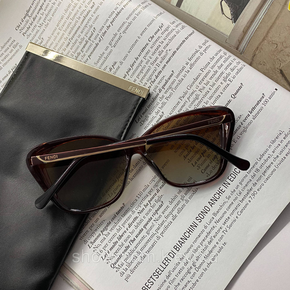 Жіночі окуляри з поляризацією (3220) brown Київ - фото 3