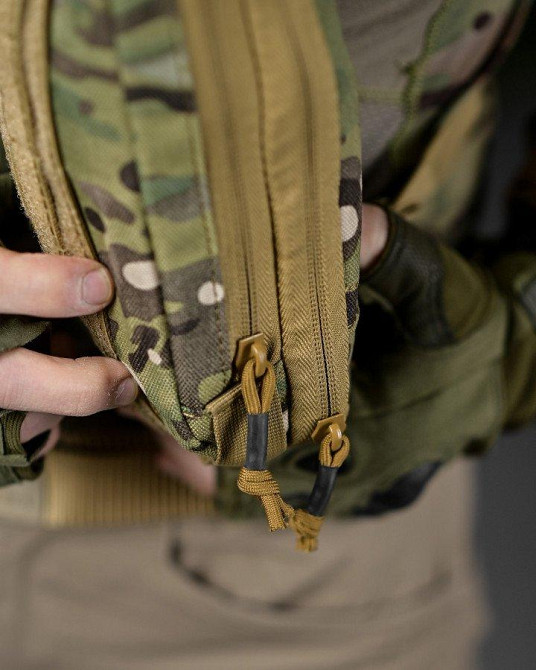 Сумка тактична через плече або на пояс мультикам ДЛ6325 Одеса - фото 3