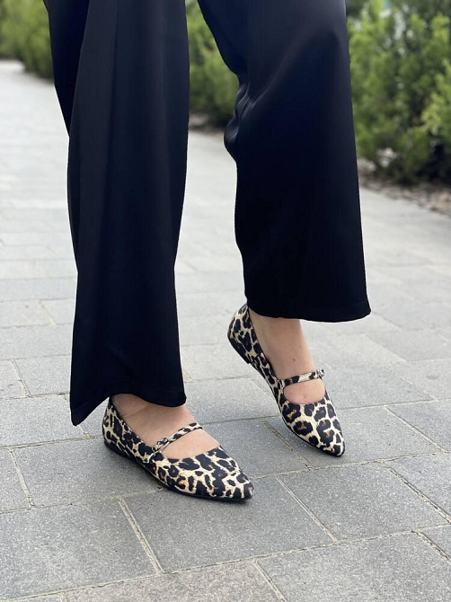 SEE SEVEN Балетки жіночі SEE SEVEN 1678 леопард (весна-осінь, шкіра натуральна) (5479) 37 Коломия - фото 1