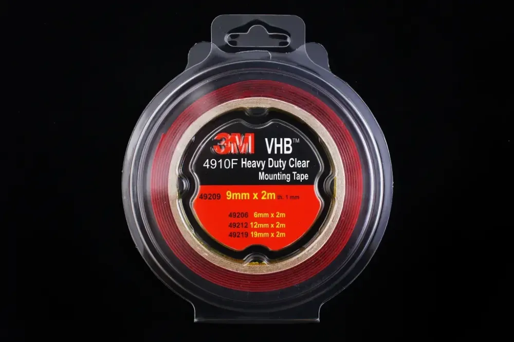 Скотч 2-сторонній прозорий 1.0мм 3M 9м х 2м Вінниця - фото 2