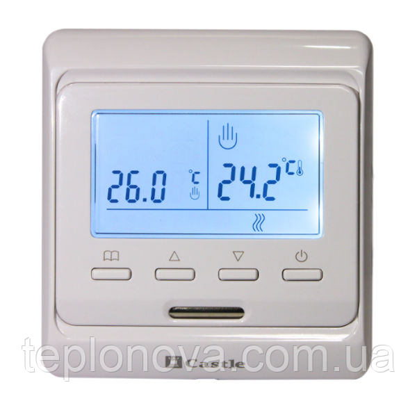 Терморегулятор для теплої підлоги програмований Castle E51.716 Чернівці - фото 5