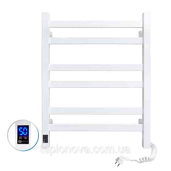 Полотенцесушитель Авангард 480х600 Sensor правый с таймером, белый Черновцы