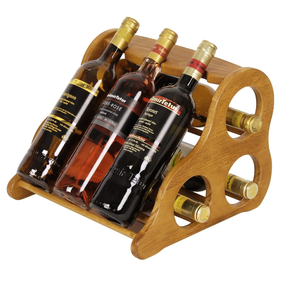 Настільна винна полиця "Арлітон" сієна Миколаїв - фото 1