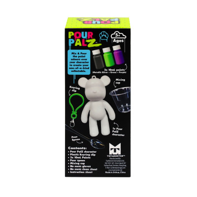 Набір для творчості ToyMonster Pour Palz Флюїд Арт - Брелок Ведмедик (GS-G08162) Вінниця - фото 5