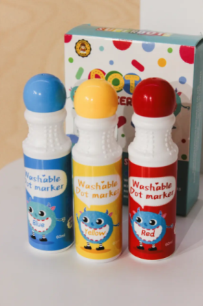 Детские точечные маркеры 35506, 3 цвета по 60 мл Винница