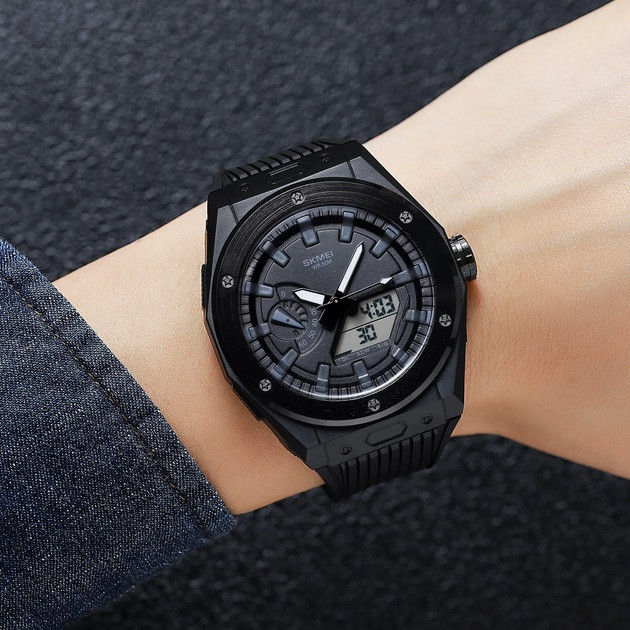 Часы наручные SKMEI 2103BKWT, BLACK-WHITE, 10312 Днепр - изображение 2