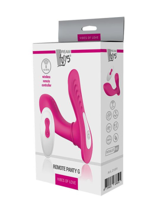 Вібратор-стимулятор Dream Toy Vibes of Love Remote Panty (дистанційне керування, для клітора та точки G, водонепроникний, USB) Київ