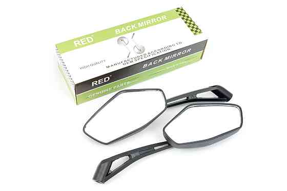 Дзеркала багатокутні (mod:01) (чорні d-8mm) RED Київ