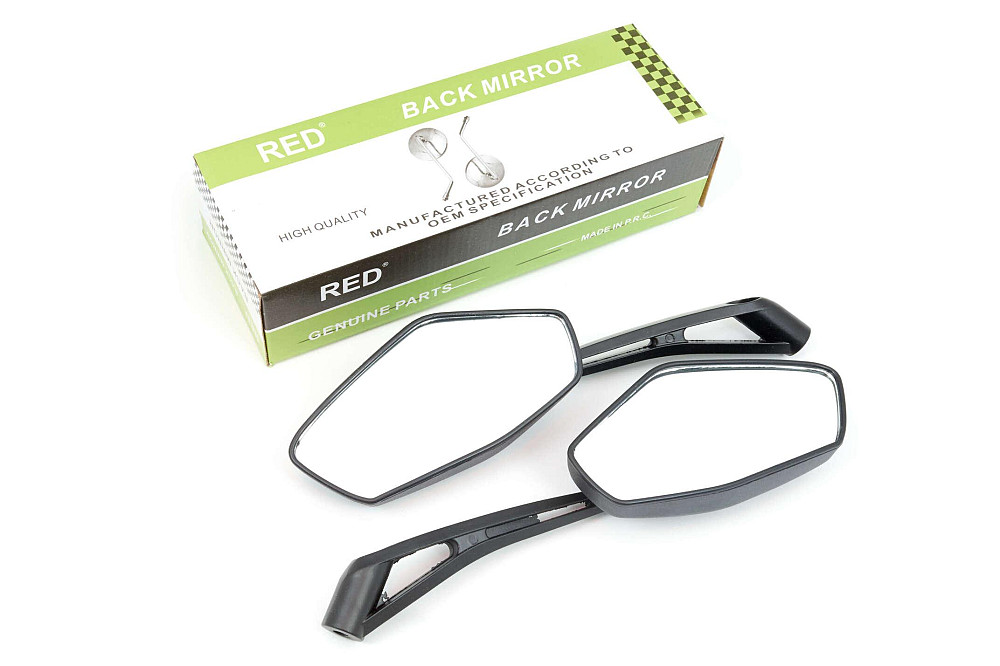 Дзеркала багатокутні (mod:01) (чорні d-8mm) RED Киев - изображение 1