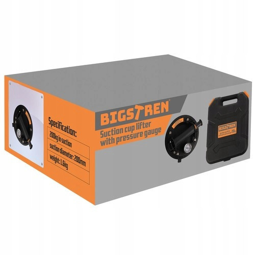 Вакуумная Присоска двухслойная с насосом до 200 кг + чехол Bigstren (22479) Нововолынск - изображение 8