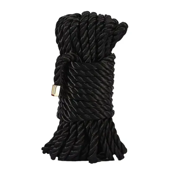Розкішна мотузка для Шибарі Zalo Bondage Rope Black Львів