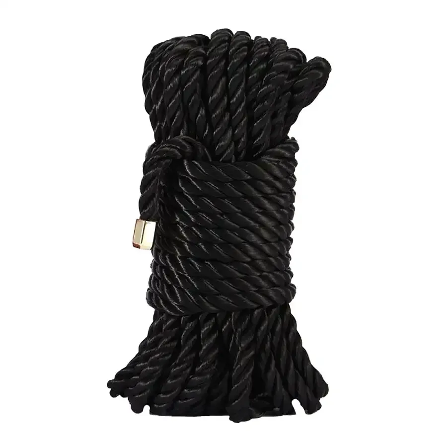 Розкішна мотузка для Шибарі Zalo Bondage Rope Black Львов - изображение 1