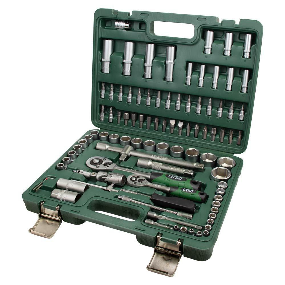 Набор торцевых насадок и бит 1/4