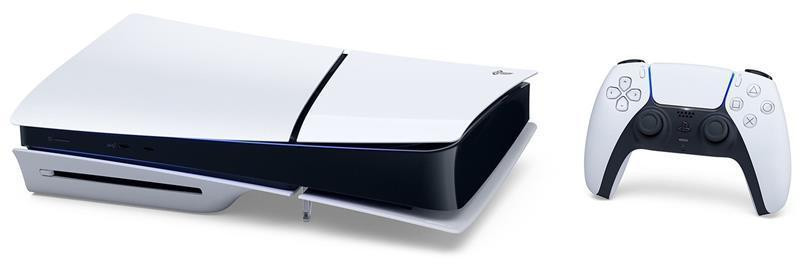 Ігрова приставка Sony PlayStation 5 Slim Ultra HD Blu-ray (1000040594) white Харьков - изображение 2