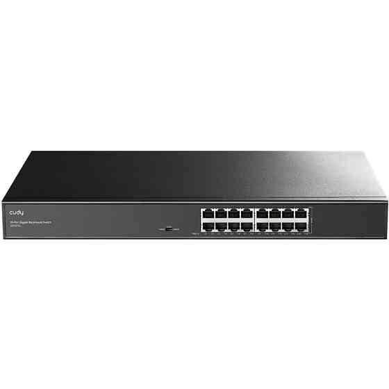 Комутатор Cudy GS1016L, 16 портовий Gigabit Metal Switch, 19" RM Вінниця