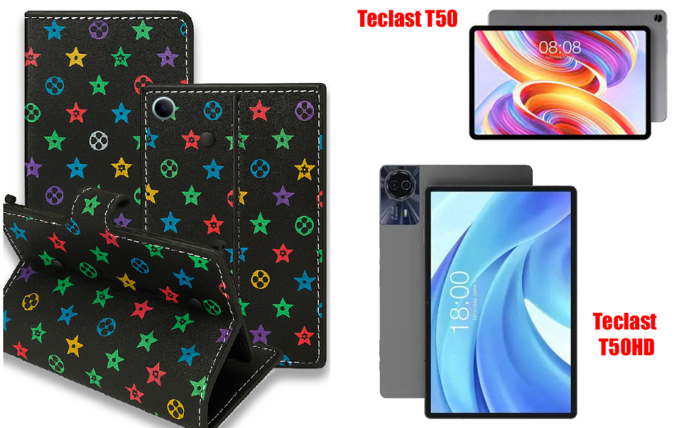 Книга-трансформер для планшета Teclast T50, T50Hd, цвет Black Lyi Black Киев - изображение 1