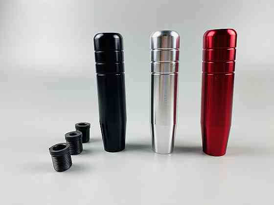 Насадка на ручку кпп наконечник чорний, ручка на коробку передач рукоятка важеля КПП і 3 штуцери Мукачево