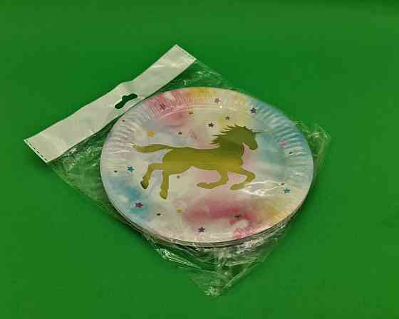 Тарелки бумажные одноразовые  