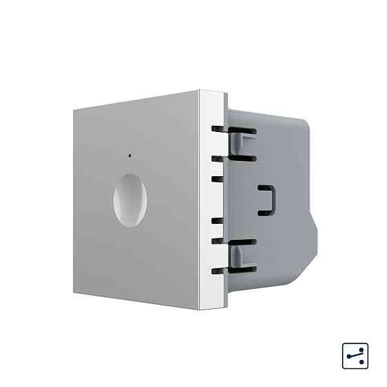 LIVOLO Сенсорний вимикач LIVOLO Sense, сірий, прохідний / перехресний, 5А 230В, без нейтралі, м Коломия