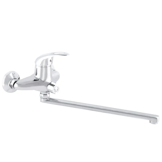 Смеситель для ванны Zerix NHK 048 с длинным изливом ZX0405 Харьков