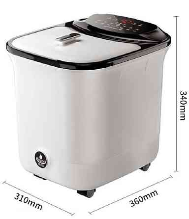 Ванна гідромасажна для ніг та ступнів Nanjiren NJR-818K з роликовим масажем та підігрівом Київ