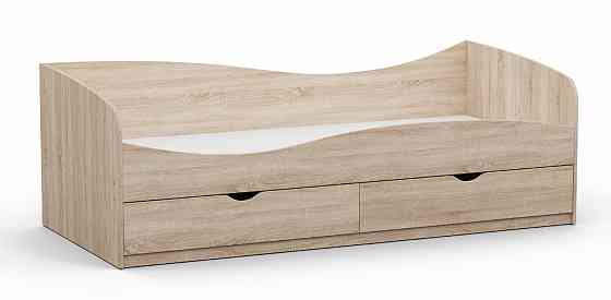 Ліжко односпальне L-11, Дуб Сонома, 2030х937х680 Львів
