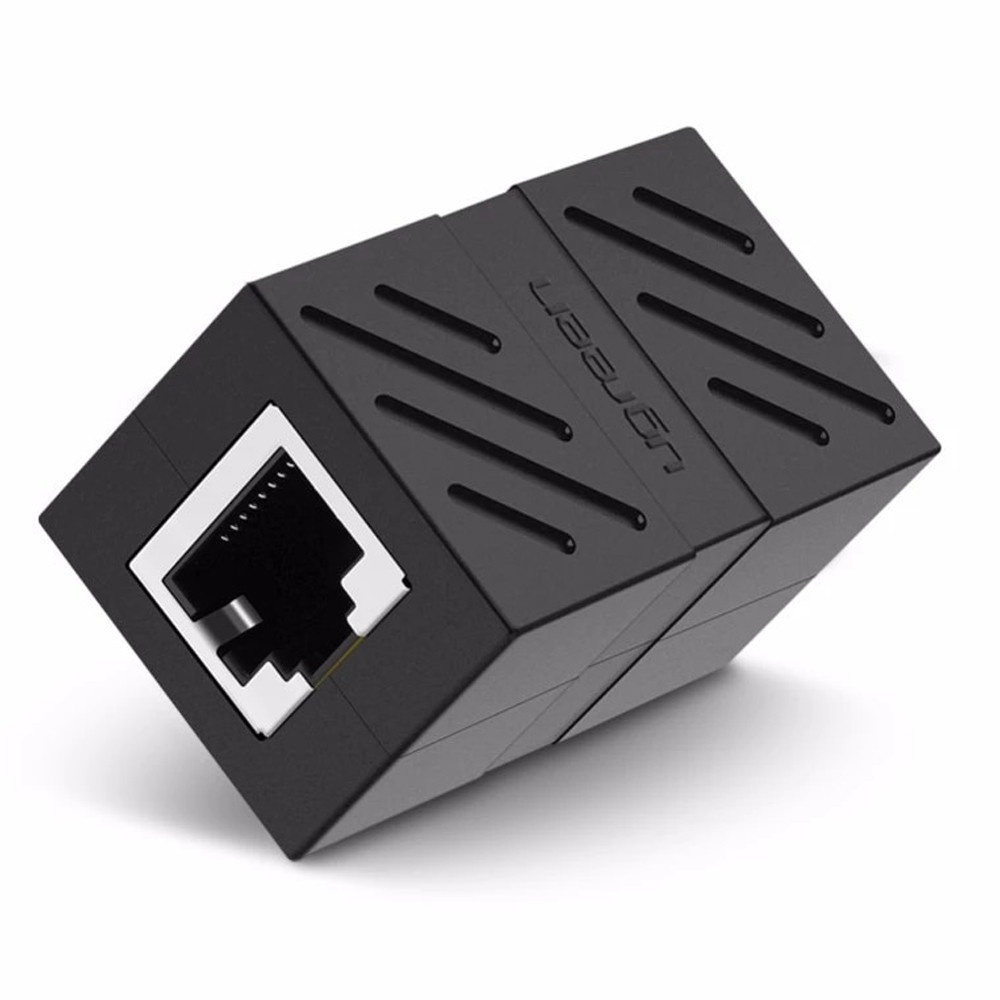 Соединитель витой пары RJ45 Ugreen NW114 20390 (Черный) Николаев - изображение 1