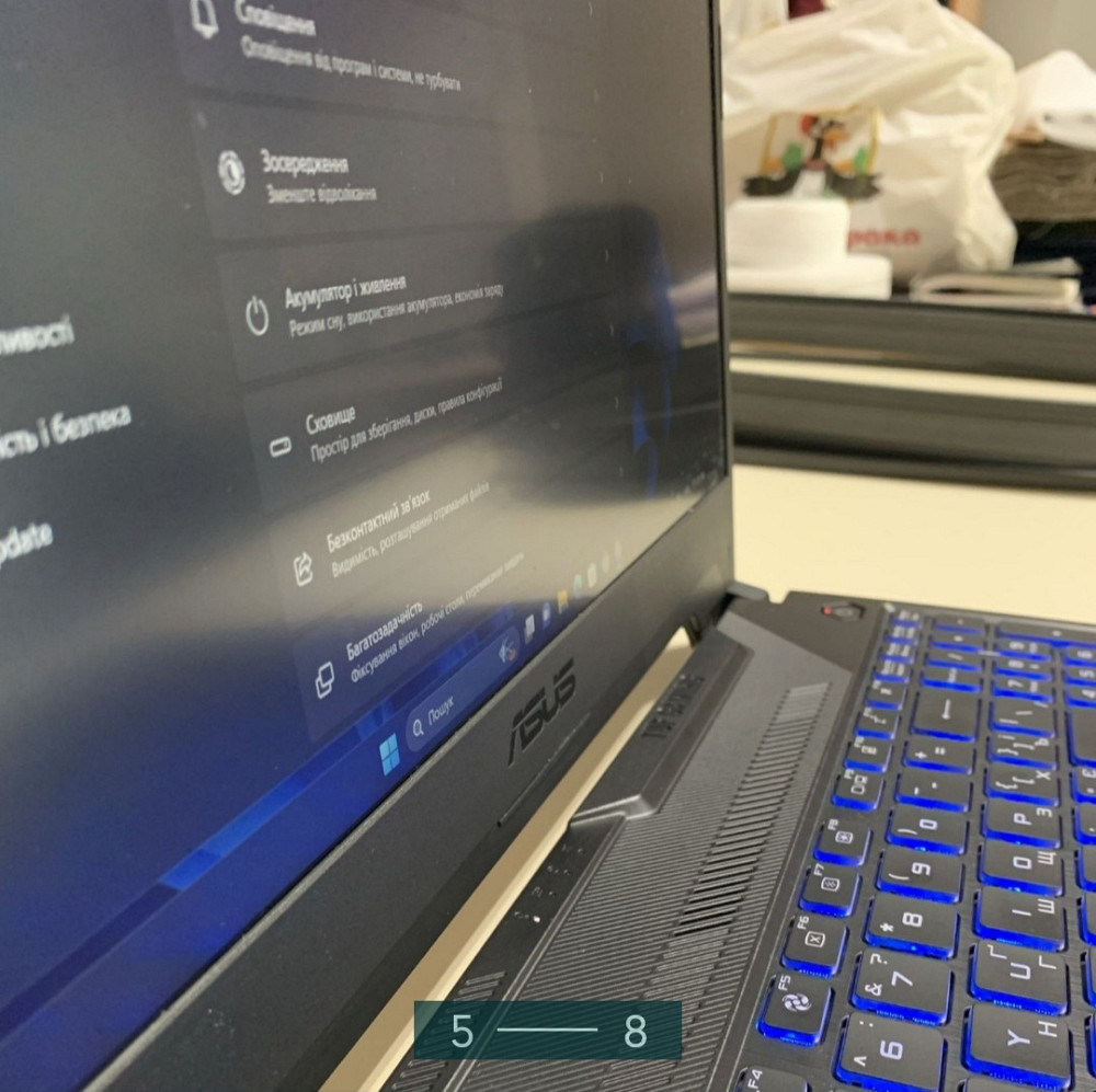 Ігровий Ноутбук: ASUS TUF Gaming F15 (2023) Київ - фото 5