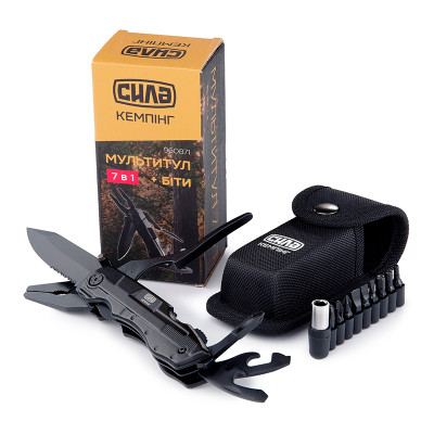 Мультитул СИЛА 7 в 1 + біти (960871) Вінниця - фото 7