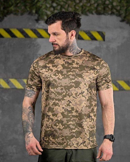 Тактична футболка COOLMAX піксель ДЛ6513 Одеса - фото 2