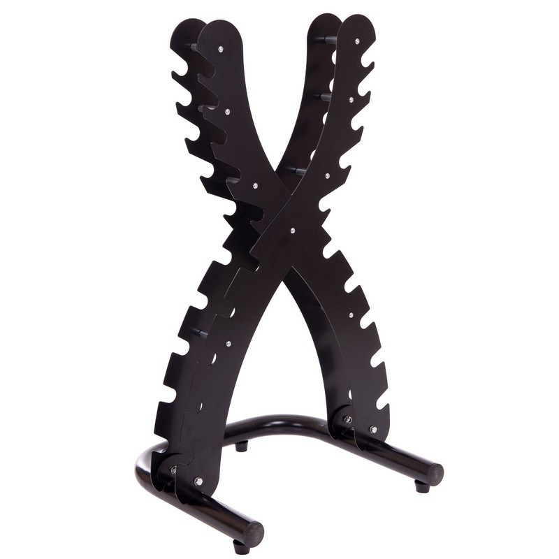 Стійка для гантелей Х-подібна Zelart-2268 Київ - фото 4