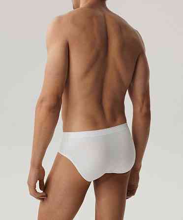 Трусы мужские классика белые Atlantic Basic 3BMP-006 Киев