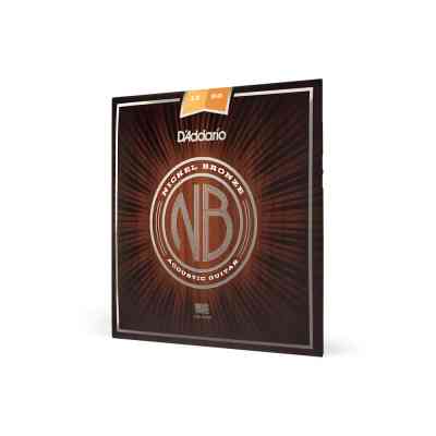 Струны для гитары D'Addario Nickel Bronze Light Top / Medium Bottom (12-56) (NB1256) Винница