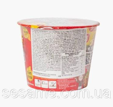 Лапша быстрого приготовления остро-кислая Hot & Spicy Bowl BAIJILA 105 г Харьков - изображение 3