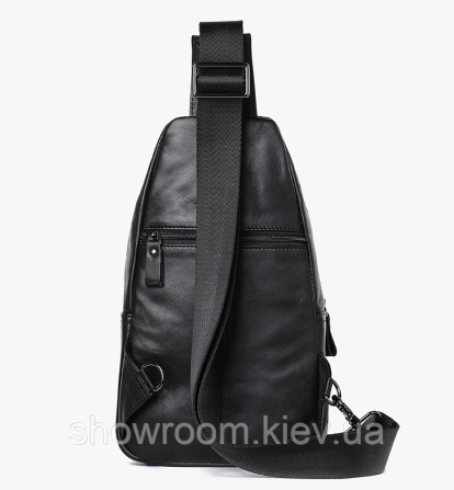 Кожаная сумка на грудь, слинг, бананка Leather Collection (5070) Киев - изображение 4
