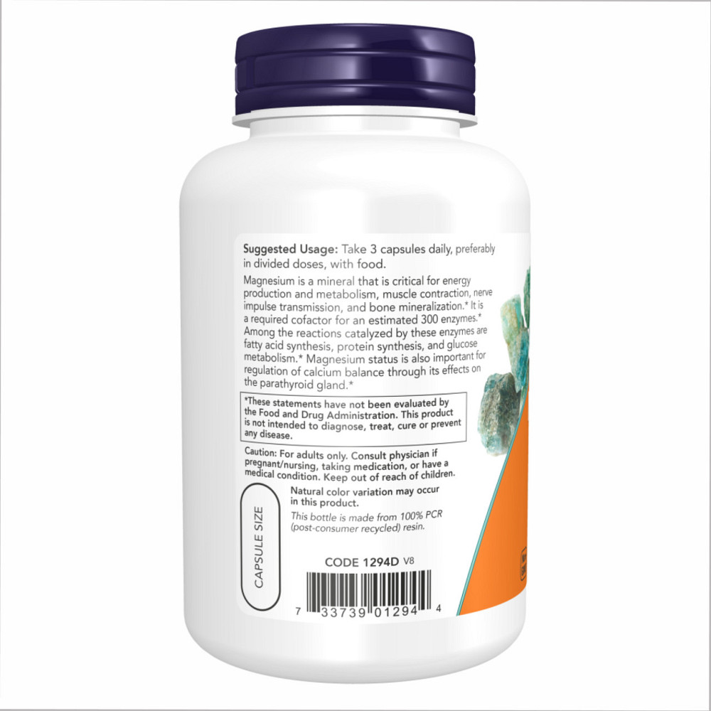 Магний цитрат Now Foods Magnesium Citrate 120 caps Киев - изображение 4
