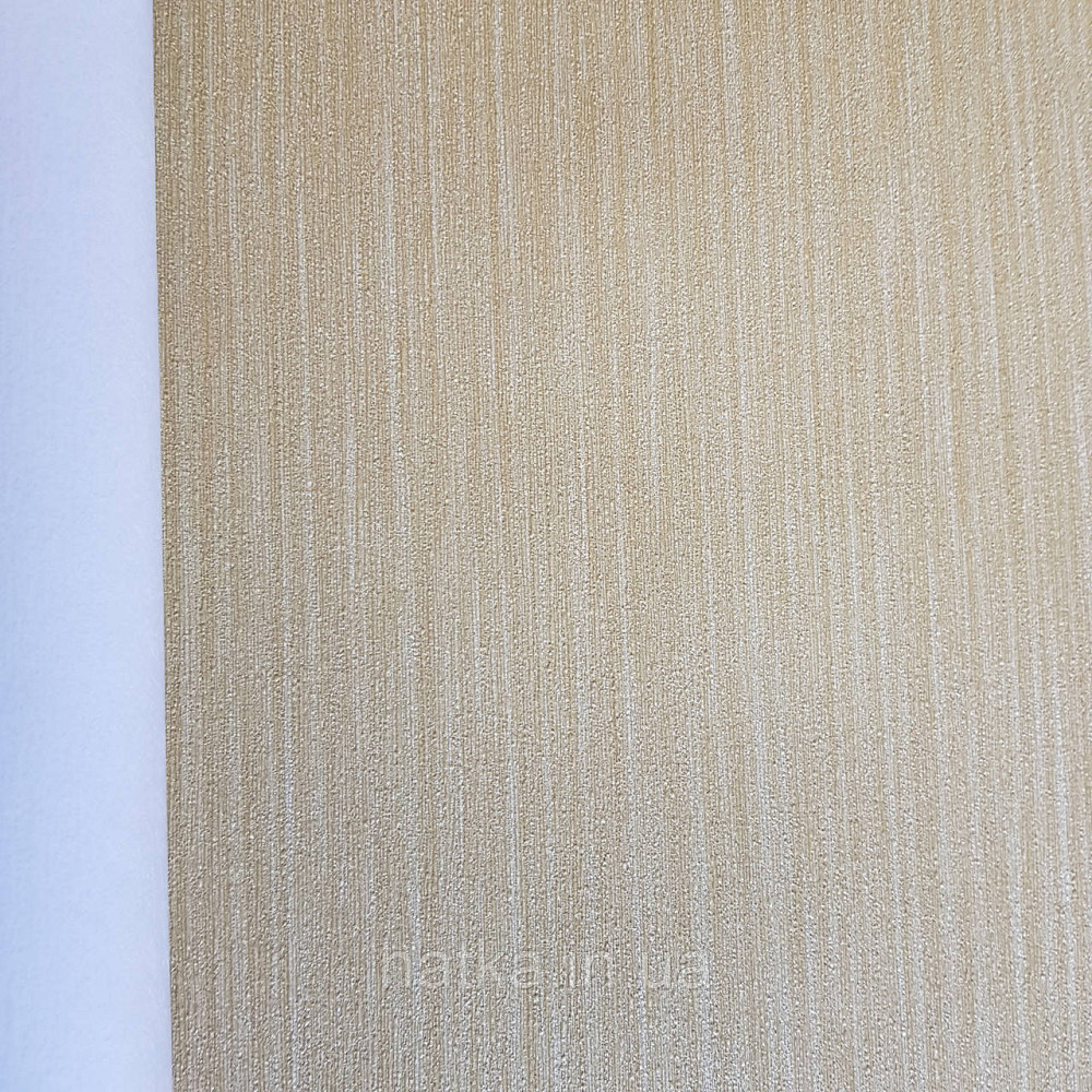 Шпалери метрові вінілові на флізелін дизайнерські Erismann Elle однотонні тонка смужка яскраво жовті Київ - фото 2
