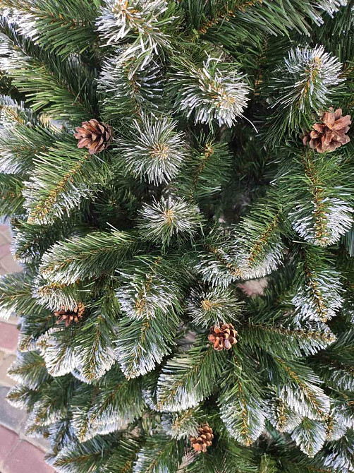 Елка искусственная новогодняя «Элитная» с шишками 1.5 / 1.8 / 2 / 2.5 м 1.8 Киев - изображение 10