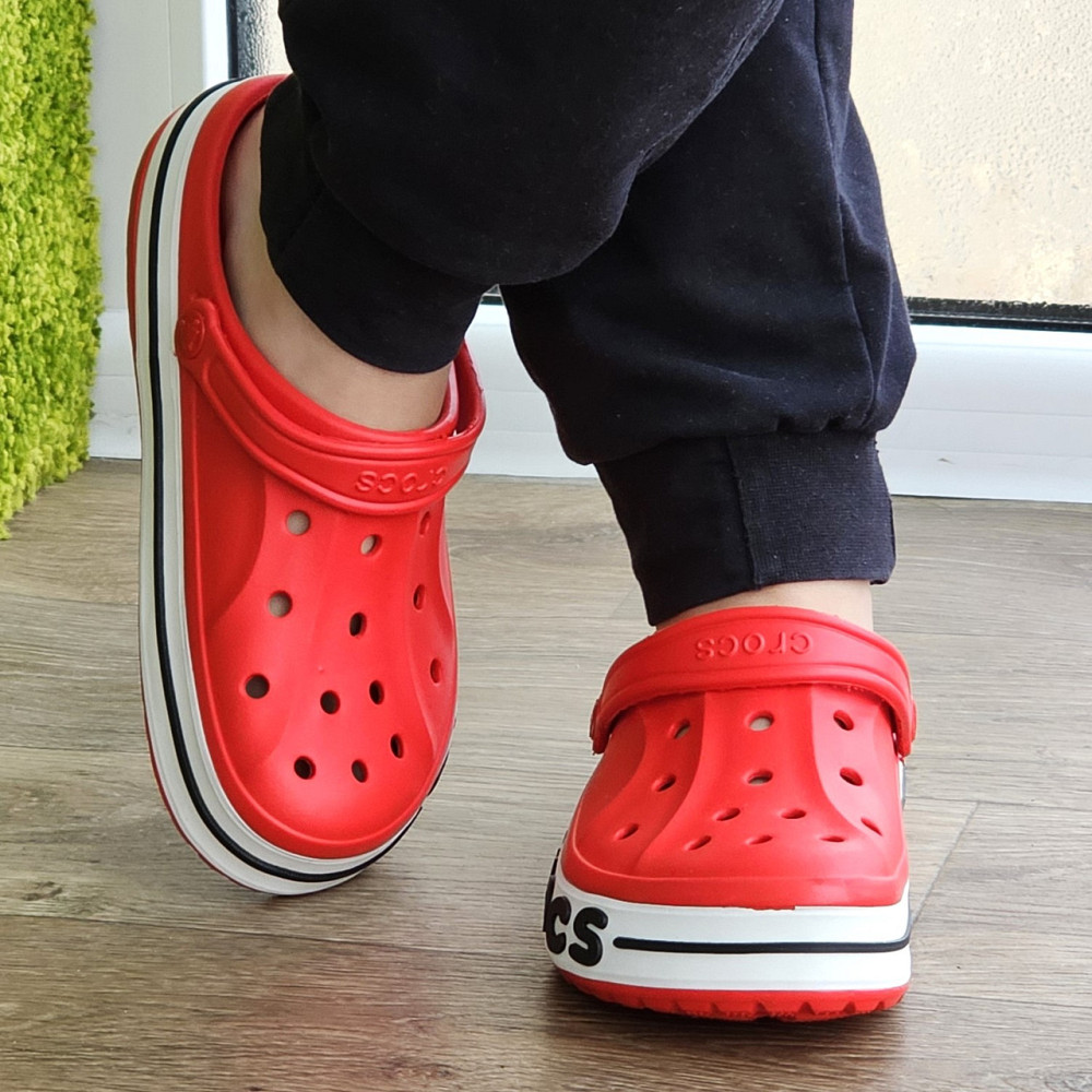 Жіночі Крокси Червоні капці CROCS Шльопанці (розміри: 34,35,36,38) Дніпро - фото 4