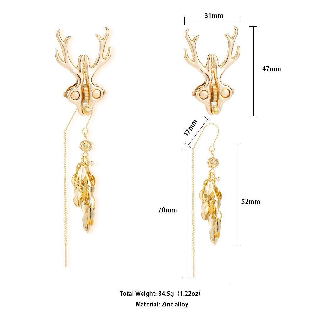 Зажимы для сосков LOCKINK SEVANDA Stag Adjustable Nipple Clamps Set Sex Aura Киев - изображение 2