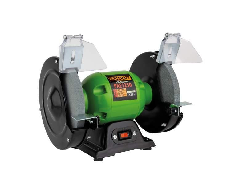 Точило Procraft PAE‑1250 — 350 Вт, диск 200 мм, 2950 об/хв, для ножів та інструменту Львів - фото 2