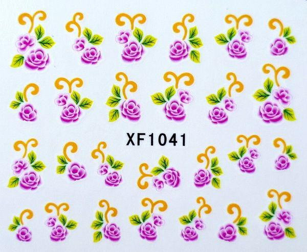 Наклейки для ногтей XF1041 Киев - изображение 2