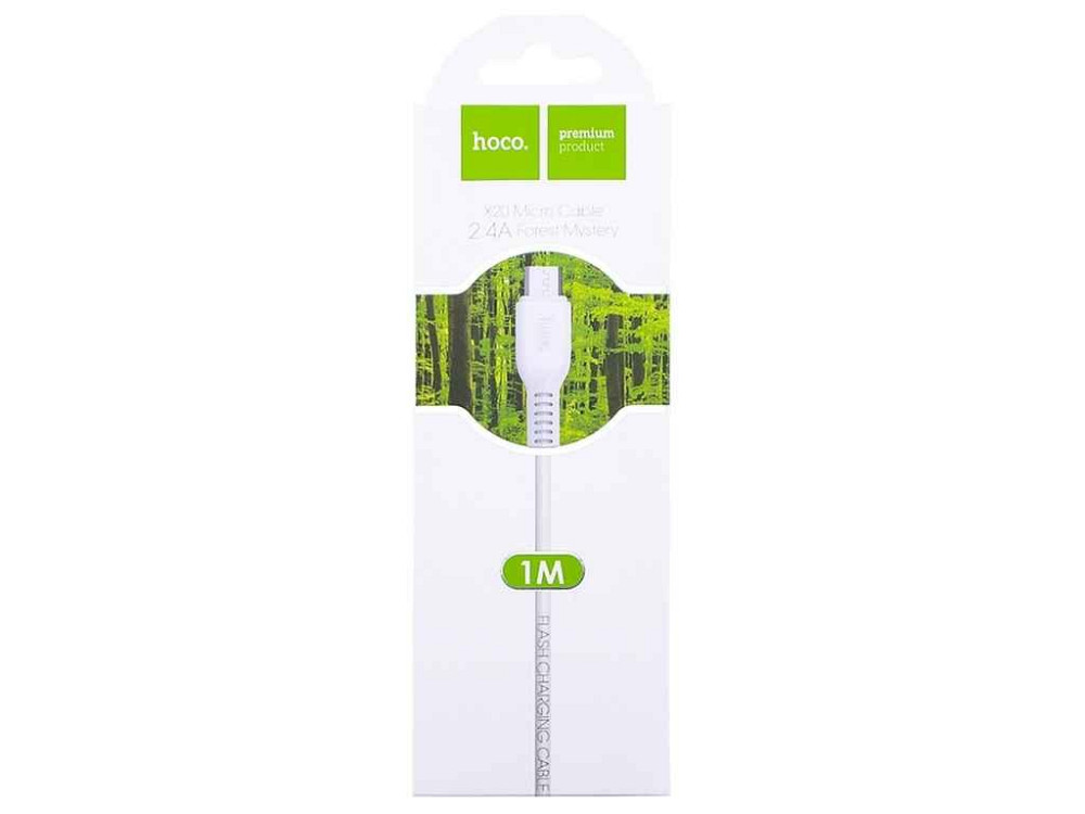 Кабель microUSB X20 1м ТМ Hoco Київ - фото 1