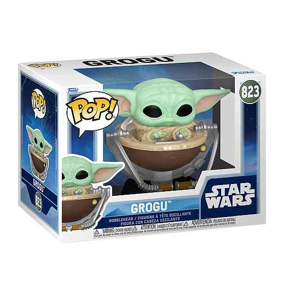 Ігрова фігурка Funko POP! серії Мандалорець - Ґроґу у колясці Днепр