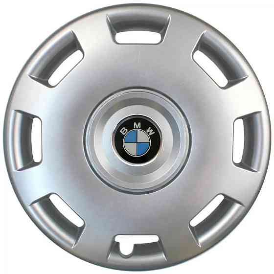 Автомобильные модельные колпаки R15 BMW 302 4шт, SJS, серебряные Киев