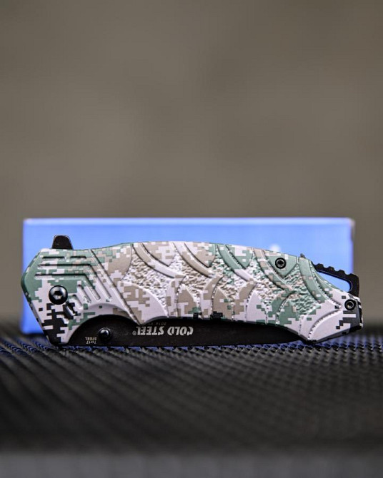 Ніж складаний інерційний викидний Cold Steel Tanto ВТ6882 Одеса - фото 2