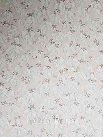 Шпалери флізелінові дитячі еко Lutece Tartine et Chocolat маленькі гілочки білі квіточки на рожевому Київ