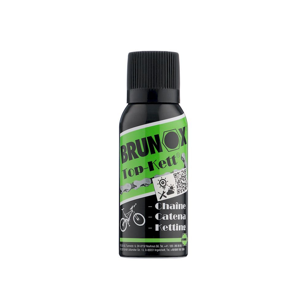 Мастило для велосипедних і мотоциклетних ланцюгів, спрей Brunox Top-Kett 100ml Киев - изображение 1